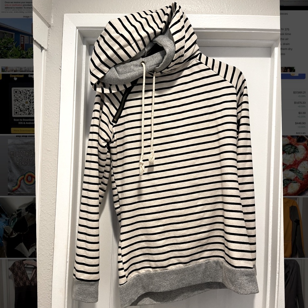 Double Hooded Sweatshirt